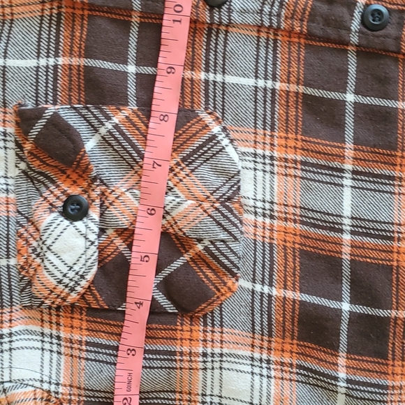 Montage plaid shacket - Picture 5 of 8